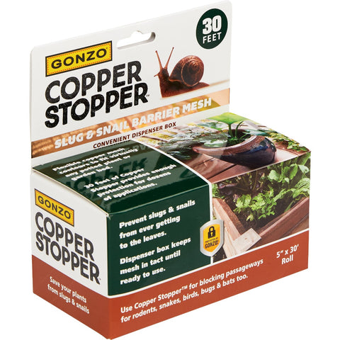 Gonzo Copper Stopper Slug And Snail Barrier Mesh; Mfg #9001