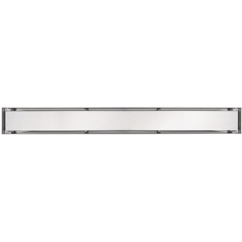 B&K Linear Tile-In Grate Shower Drain; Mfg #133-008T01