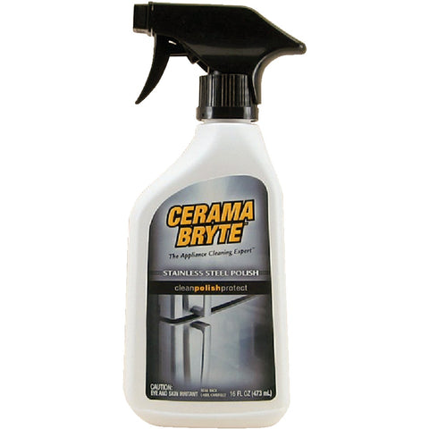 Cerma Bryte Stainless Steel Cleaner Polish; Mfg #47916