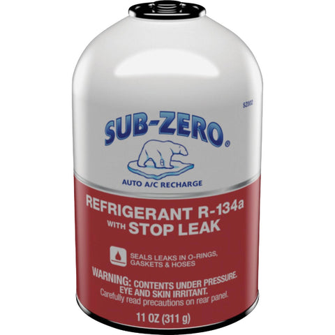 Quest Sub-Zero Refrigerant with Stop Leak; Mfg #SZ002RA11X-1US