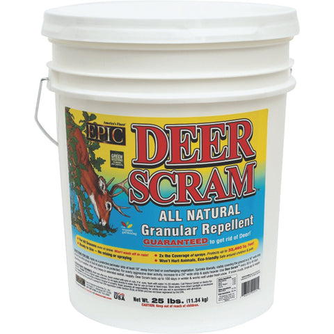 Deer Scram Organic Deer & Rabbit Repellent; Mfg #1025