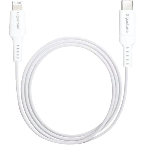 Gigastone Type-C to Lightning Charging & Sync Cable; Mfg #GS-CL-7600W-R