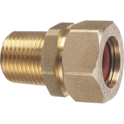 Pro-Flex Male Gas Fitting; Mfg #PFMF-1212C