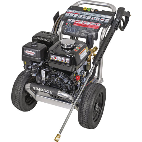 Simpson Pressure Washers 3500 psi at 4.0 GPM HONDA GX270 with AAA Triplex Pump Cold Water; Mfg #61460/IR3540212