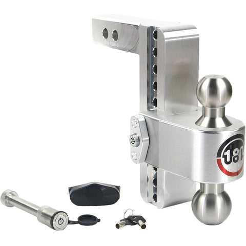 Weigh Safe 8 In. Adjustable Hitch Ball Mount; Mfg #LTB8-2-KA