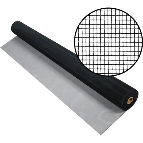 Phifer Charcoal Aluminum Screen Cloth Ready Rolls; Mfg #3001771