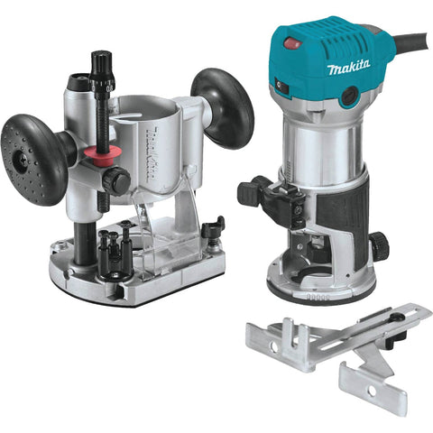 Makita 1-1/4 HP Compact Router Kit; Mfg #RT0701CX7