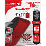 Diablo SandNet 9 In. x 11 In. Sandpaper; Mfg #DND911180H05G