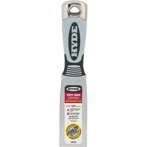 Hyde Pro Stainless Putty Knife; Mfg #06158