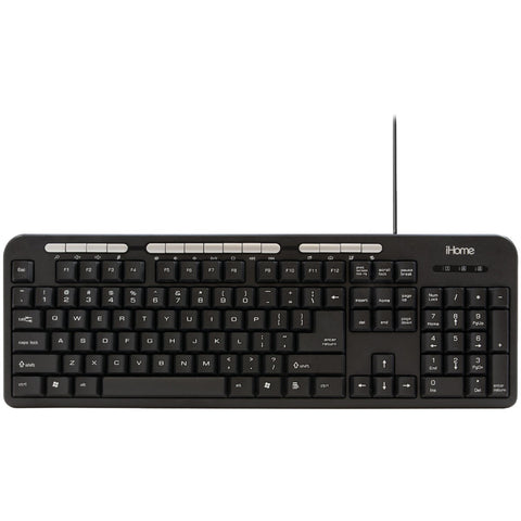 iHome Full Size Keyboard; Mfg #IH-BL-K601
