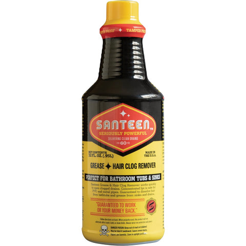 Santeen Drain Opener & Cleaner; Mfg #700-6