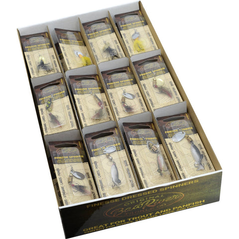 Inception Bad River Finesse Spinner Fishing Lure Kit; Mfg #BRTPFASS-48