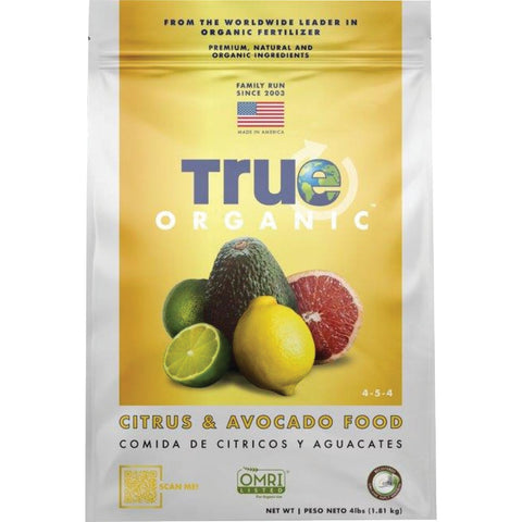 True Organic Citrus & Avocado Dry Plant Food; Mfg #R0014