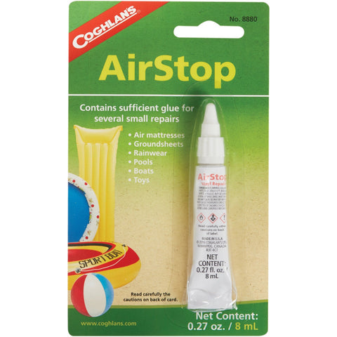 Coghlans Airstop Multi-Use PVC Vinyl Repair; Mfg #8880