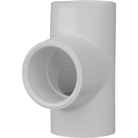 Charlotte Pipe Schedule 40 PVC Tee; Mfg #PVC 02400C 0800HA