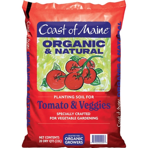 Coast of Maine Tomatoes & Vegetables Planting Soil; Mfg #TV3500