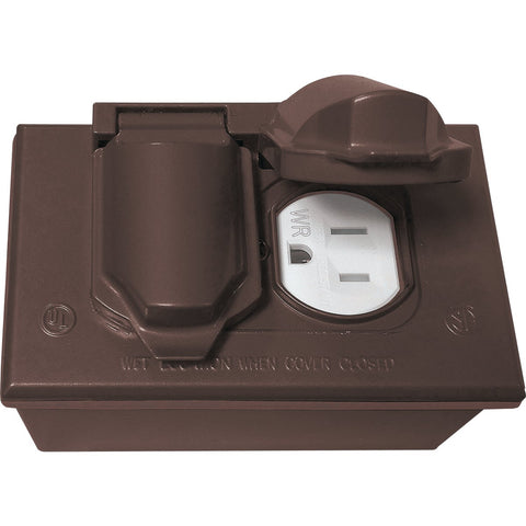 Southwire Horizontal Outdoor Outlet Kit; Mfg #WBCDWRTR-B-UPC