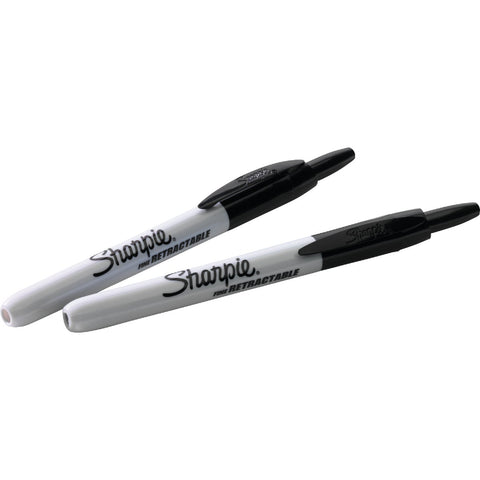 Sharpie Black Fine Point Retractable Marker; Mfg #32724PP