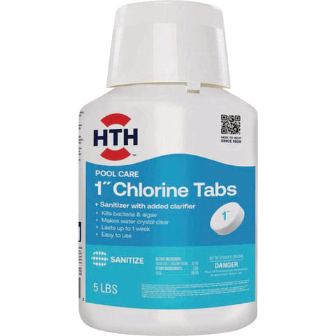 HTH Pool Care Chlorine Tablet; Mfg #42047
