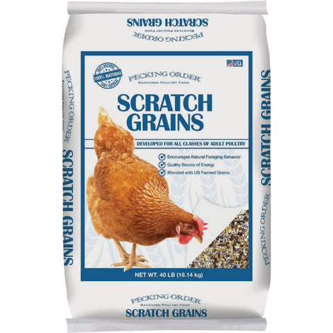 Pecking Order Scratch Grains; Mfg #9583