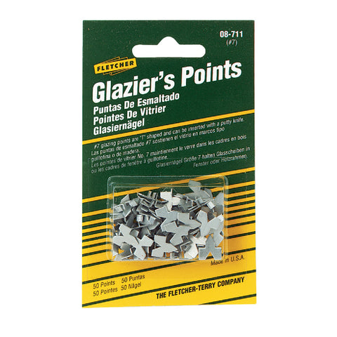 Fletcher Terry Glazier Push Points; Mfg #08-711