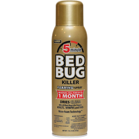 Harris BedBug Gold 5 Minute Bedbug Killer; Mfg #GOLDBB-16A