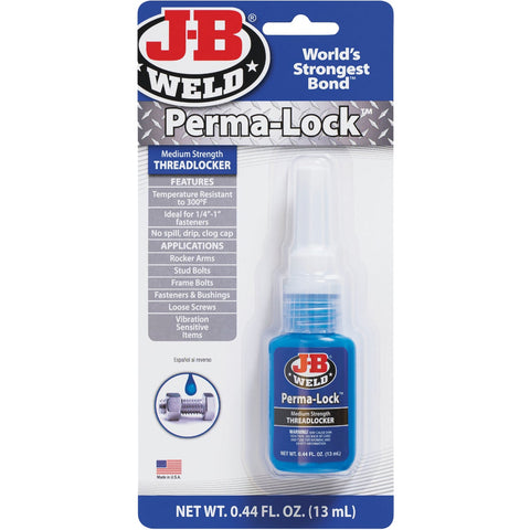 J-B Weld Medium Strength Perma-Lock Threadlocker; Mfg #24213