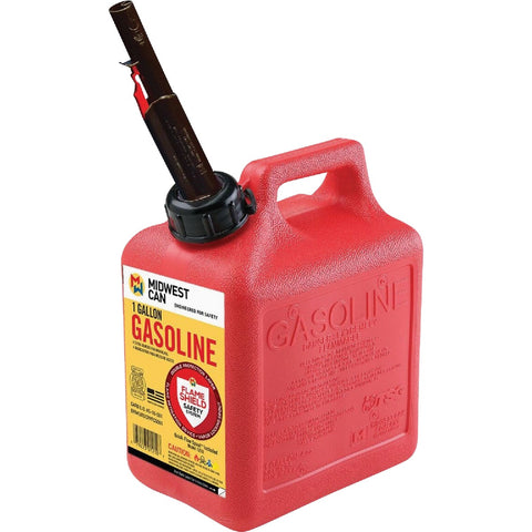 Midwest Can Auto Shut-Off Fuel Can; Mfg #1210