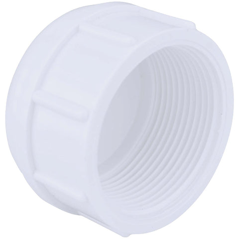 Charlotte Pipe Schedule 40 Threaded PVC Cap; Mfg #PVC 02117  1600HA