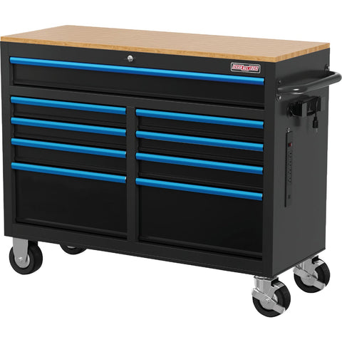 Channellock 46 In. 9-Drawer Rolling Tool Cabinet; Mfg #GS461809B
