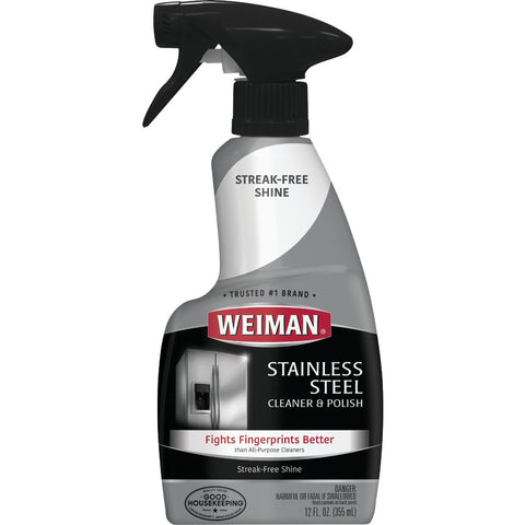 Weiman Stainless Steel Cleaner & Polish; Mfg #76