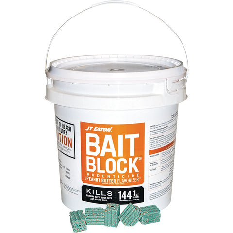 JT Eaton Peanut Butter Block Bait Rat & Mouse Poison; Mfg #709-PN