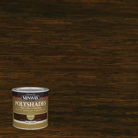 Minwax Polyshades Stain & Finish Polyurethane In 1-Step; Mfg #213974444