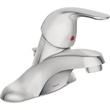 Moen Adler 1-Handle Low-Arc Bathroom Faucet with Pop-Up; Mfg #WS84503