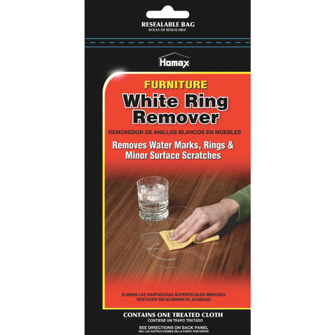 Homax Furniture White Ring Remover Cloth; Mfg #2236