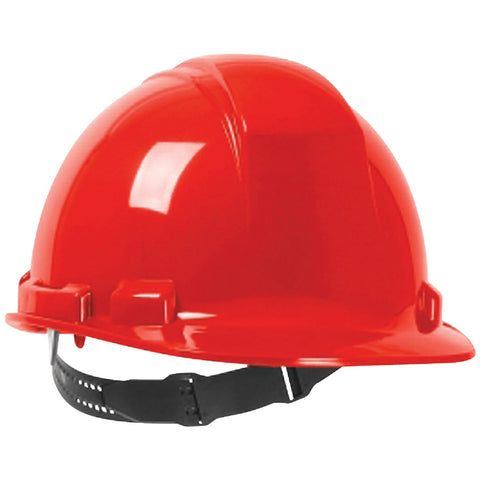 Safety Works Cap Style Non-Vented Hard Hat with Pin Lock; Mfg #SWX00424