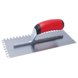QLT Notched Trowel w/Soft Grip; Mfg #15671