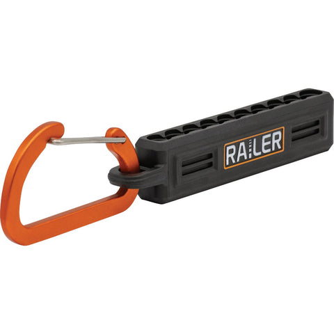 Railer Rubber Bit Case; Mfg #RRB1BKC