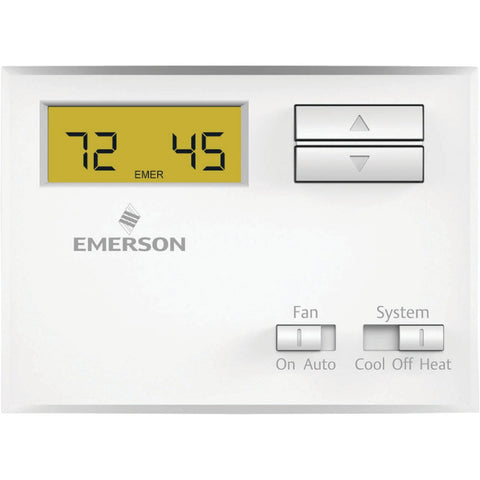 White Rodgers Non-Programmable Digital Thermostat; Mfg #NP110