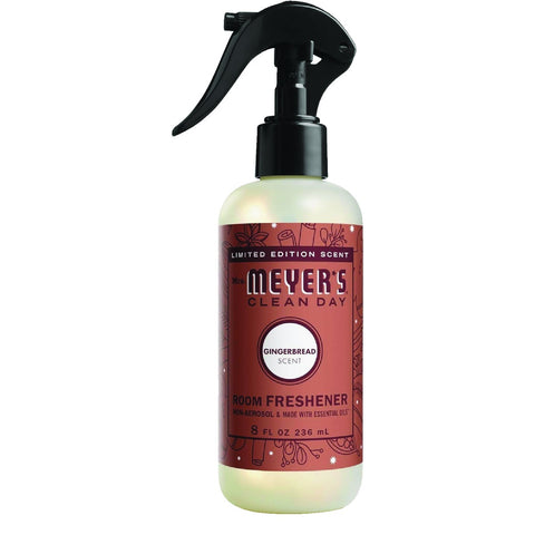 Mrs. Meyer's Clean Day Gingerbread Room Non-Aerosol Spray Air Freshener; Mfg #12016