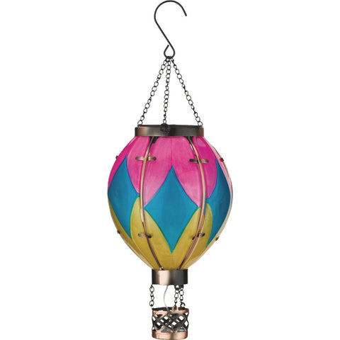 Regal Art & Gift Hot Air Balloon Solar Lantern; Mfg #13514