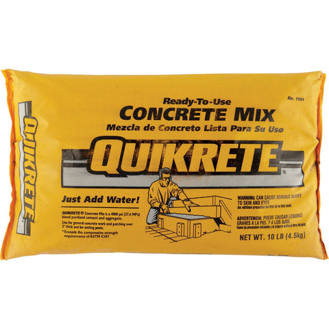 Quikrete Concrete Mix; Mfg #110110