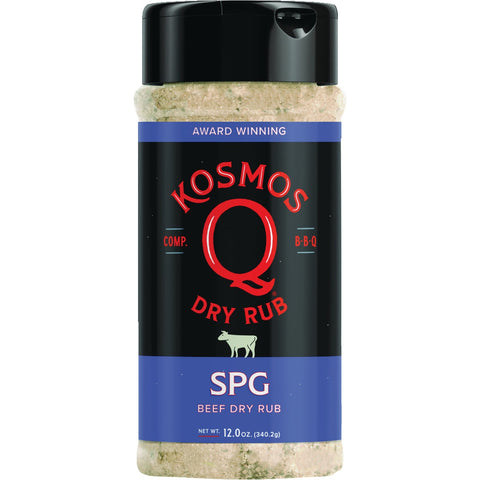 KOSMOS Q SPG Beef Rub; Mfg #RUB-SPG-SHK