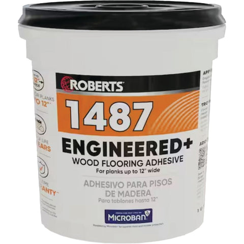 Roberts 1487 Engineered+ Wood Floor Adhesive; Mfg #1487-1