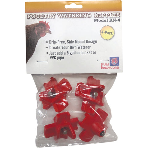 Farm Innovators Poultry Watering Nipple; Mfg #RN-4