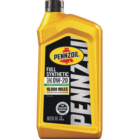 Pennzoil Full Synthetic Motor Oil; Mfg #550058594