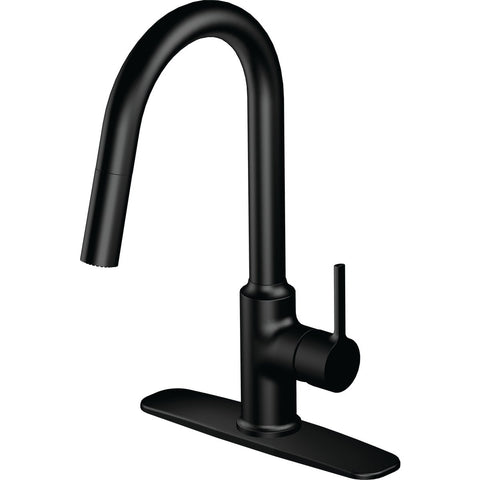 Home Impressions Contemporary Builder Pull-Down Kitchen Faucet; Mfg #FP4AF272BL-JPA9