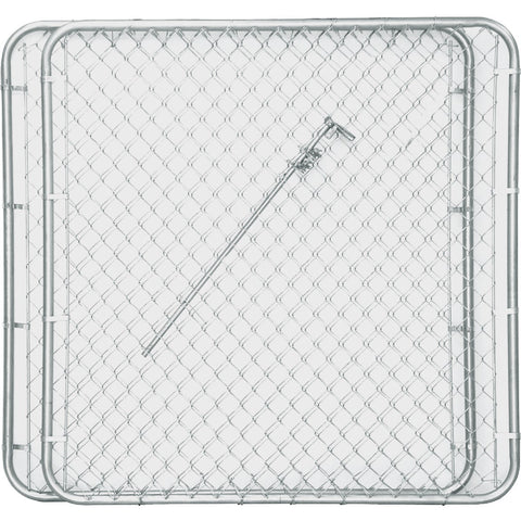 Midwest Air Tech Double Drive Chain Link Gate; Mfg #328402A