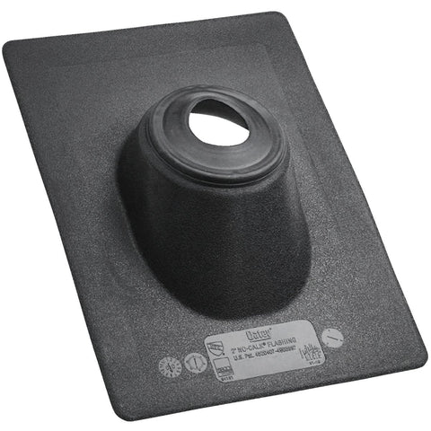Oatey No-Calk Texas Code Roof Pipe Flashing/Thermoplastic Base; Mfg #11918