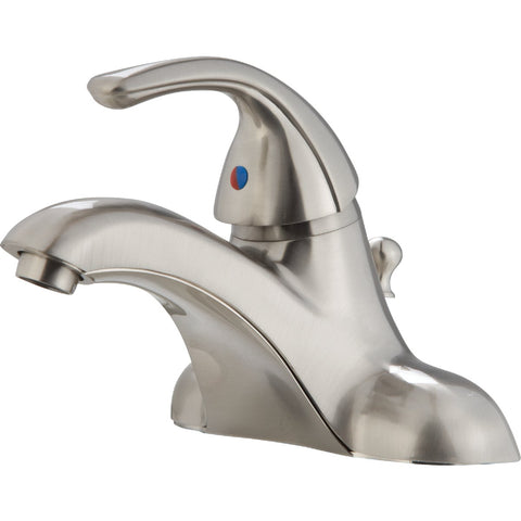 Home Impressions 1-Handle 4 In. Centerset Bathroom Faucet with Pop-Up; Mfg #F4510022NP-JPA9
